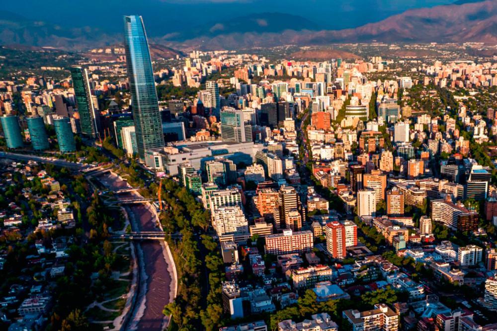 Fotografía aérea de una sucursal de Coopercarab