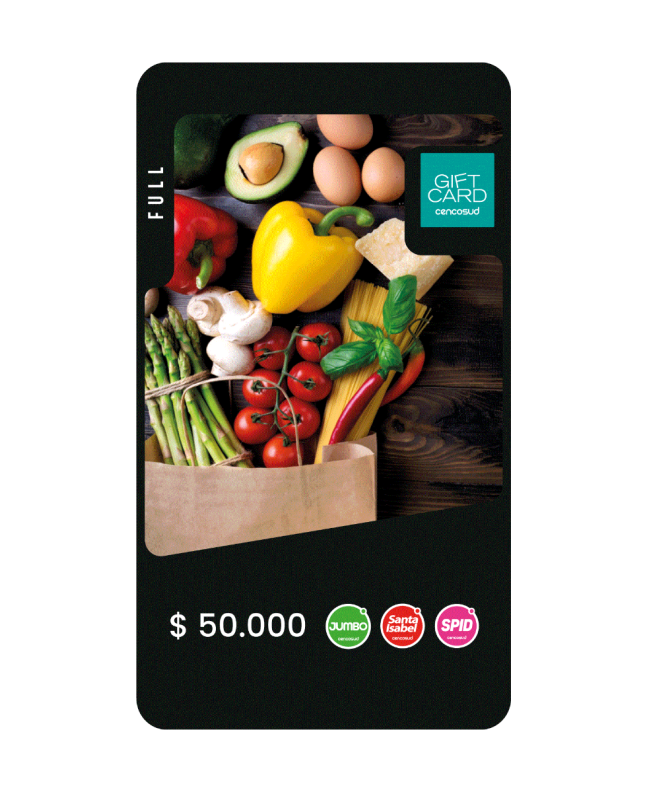 Gift Card Digital Cencosud $50.000