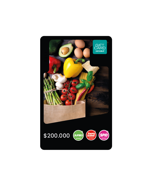 Gift Card Digital Cencosud $200.000