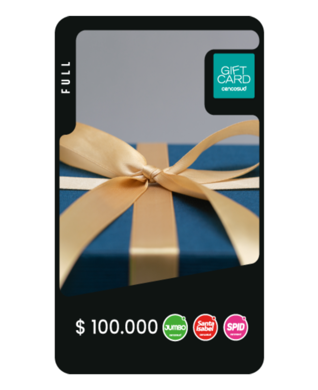 Gift Card Digital Cencosud $100.000