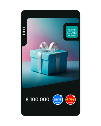 Gift Card Digital Easy-Paris $100.000